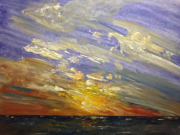 A farewell sunset to Peter John and Brianna Jo