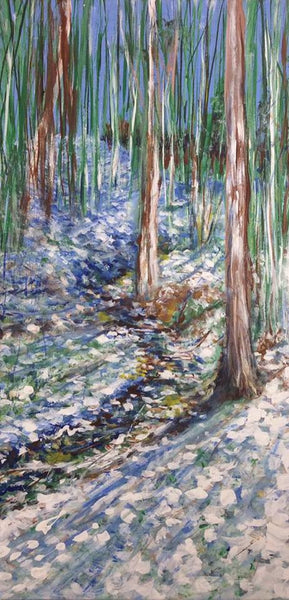 Creek asleep winding down the hill