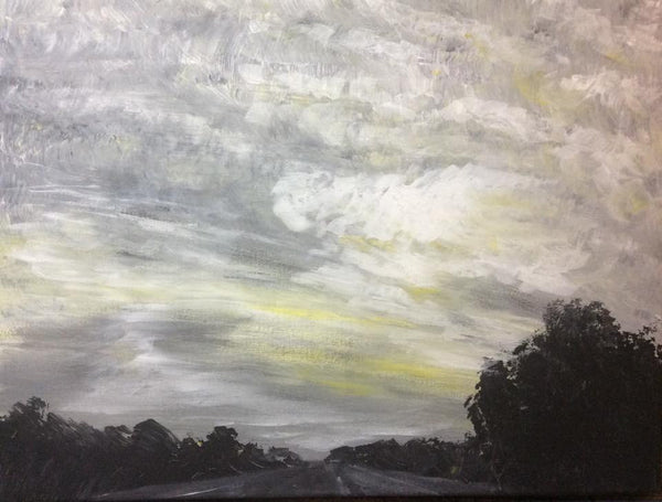 Going home from the Ann Arbor Art Fair