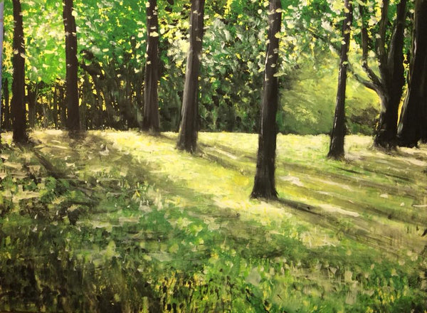 One sunny summer morning after the night's rain