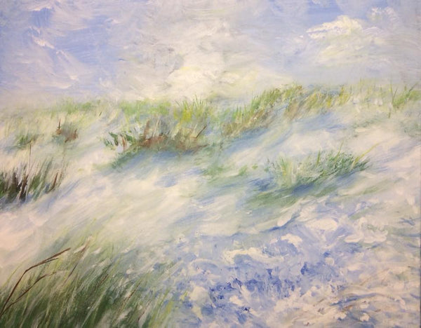 The Winter Dunes meld into the eye