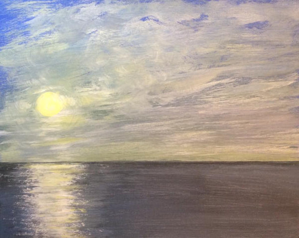 The lake saturating lights, ignites and refuels