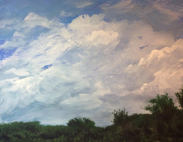 To skies and labs that seize the day by flying clouds