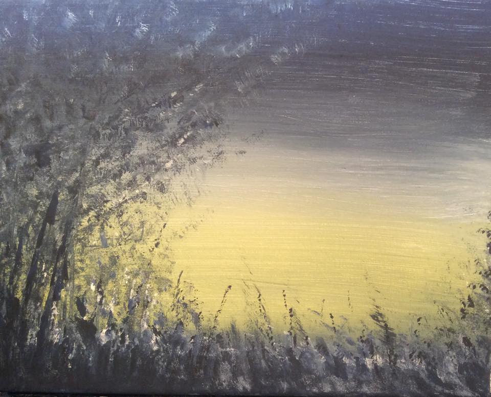 Three views of Nautical Twilight at Lake Michigan #3