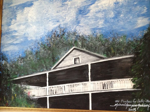 An old family lakeshore cottage known as the "Porches"