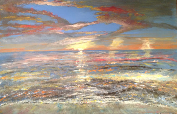 Late summer sunrise on Lake Huron