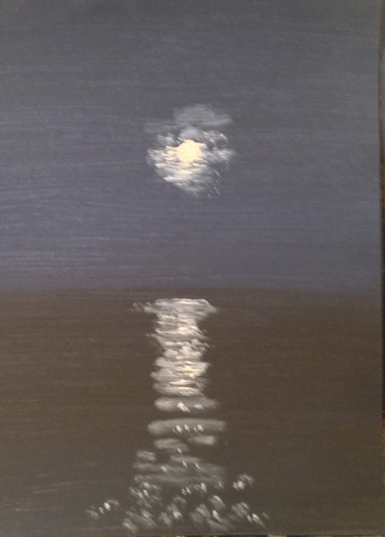 Moon over Lake Huron for Nancy Sweeney