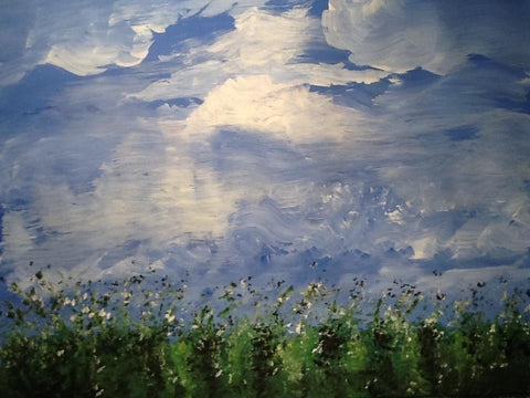 Oh the vines, reaching to the clouds