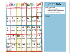 SAUGATUCK A Sunset Time Calendar